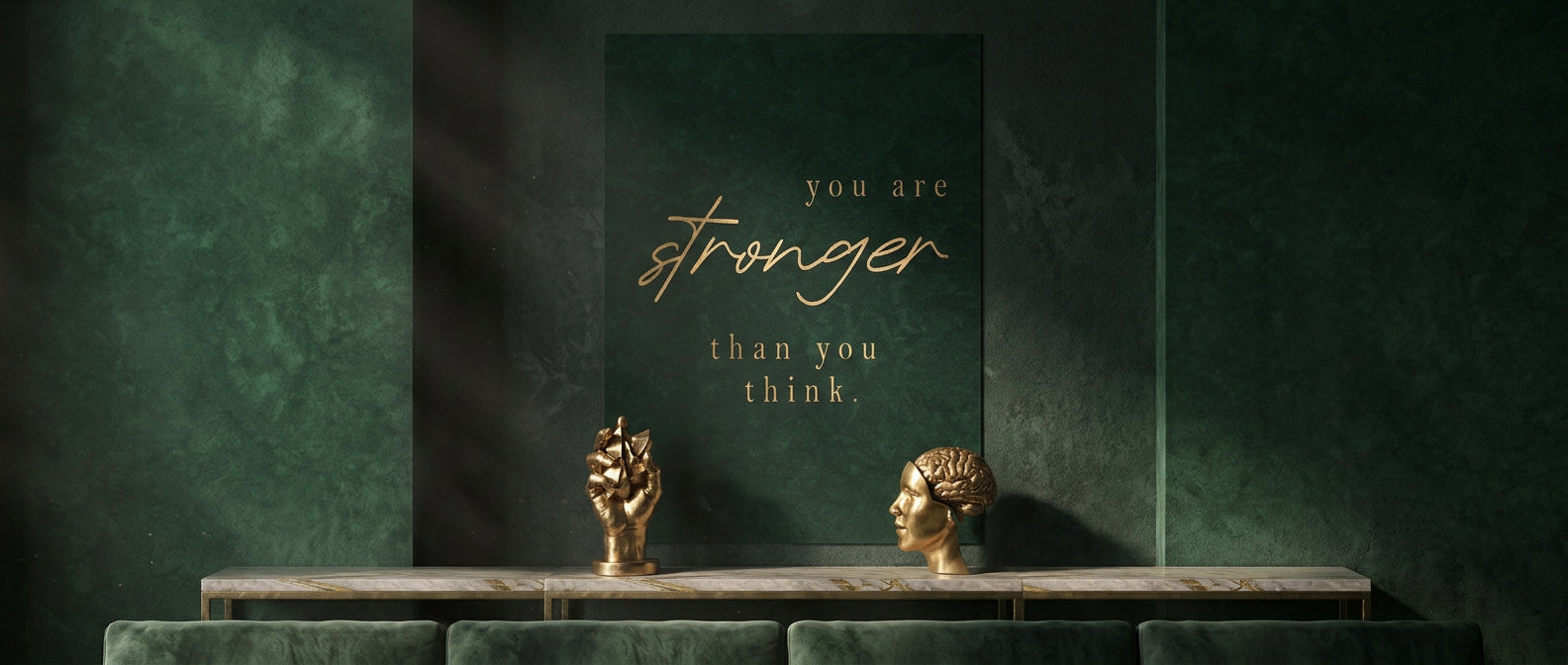 3483 You are STRONGER Poster Banner