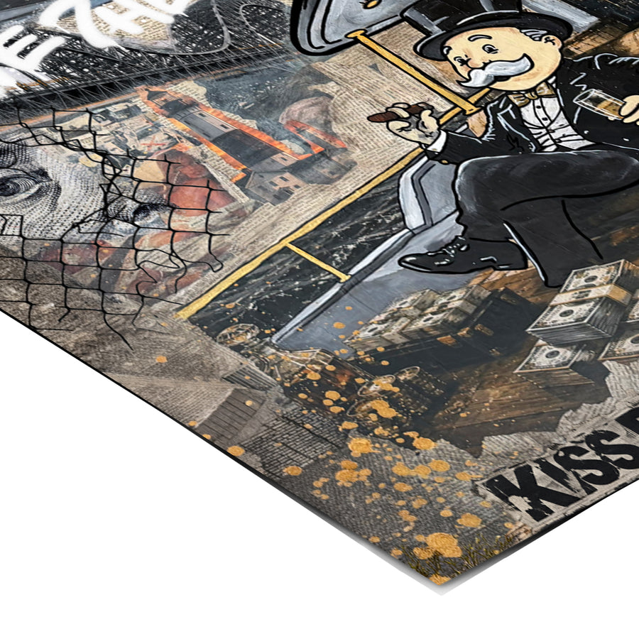 Eckdetail des Posters Live Theory