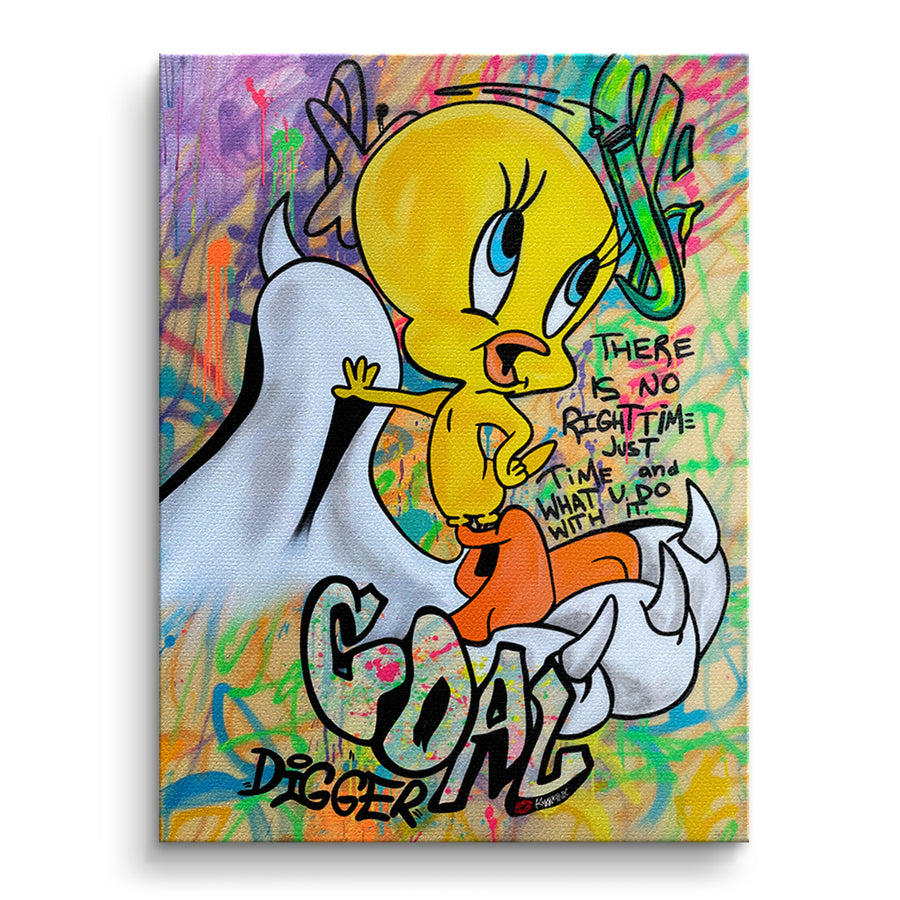 Goal Digger Bird – Vorderseite