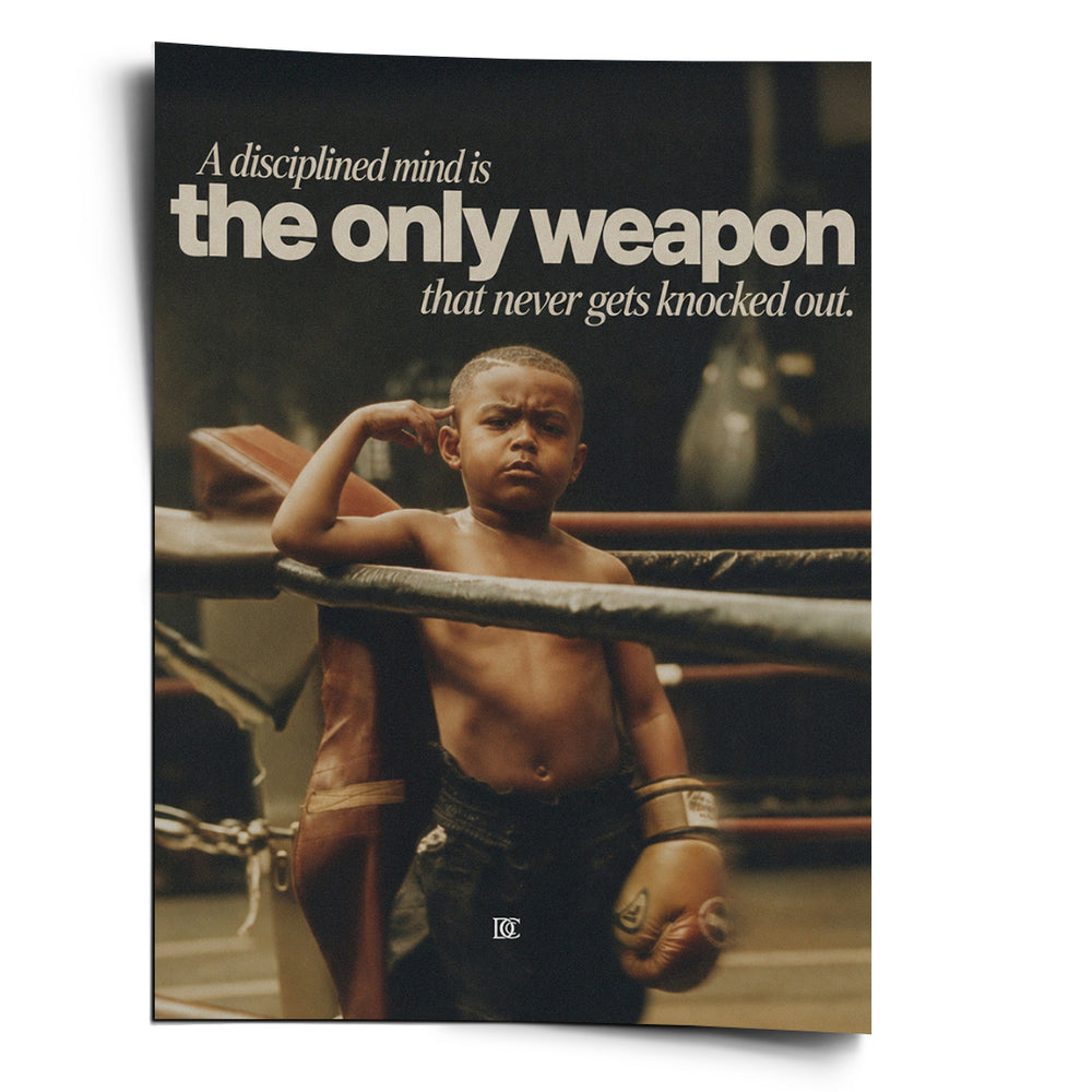 DOTCOMCANVAS Poster The Only Weapon