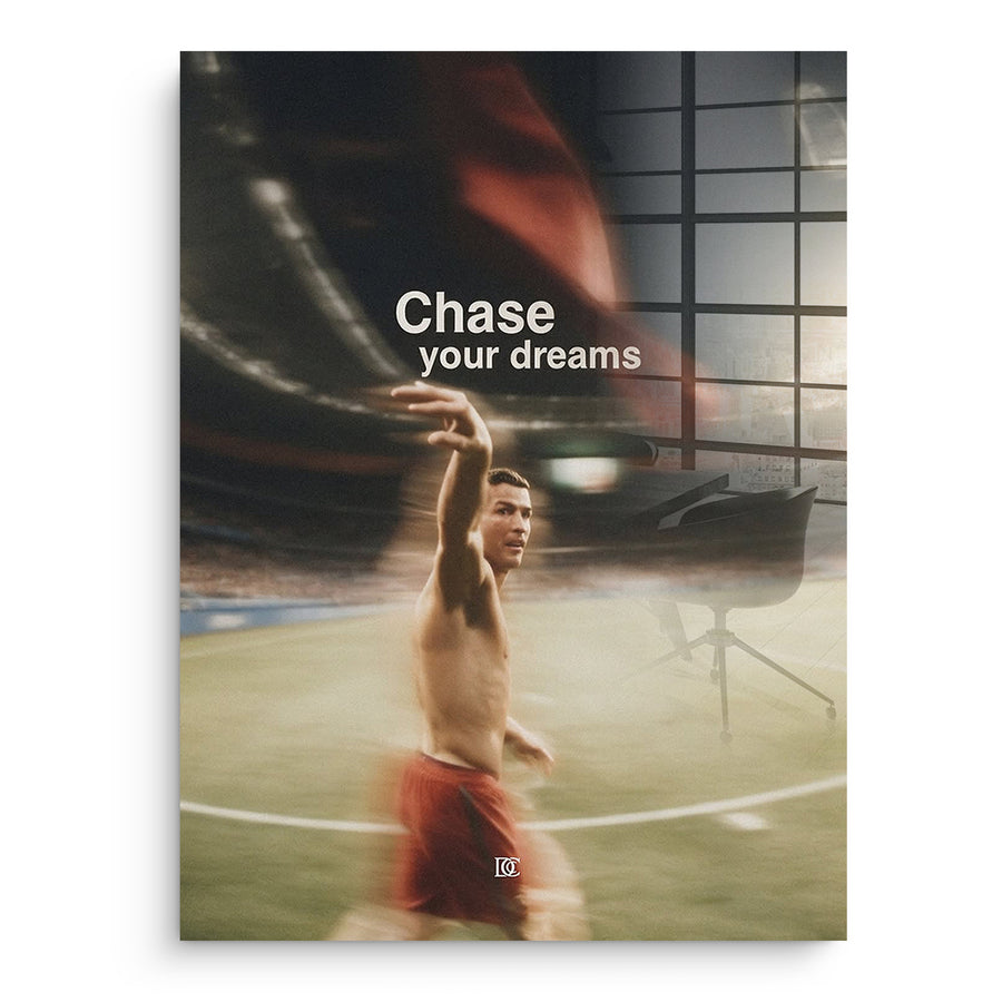 Chase Your Dreams - Acrylic Glass – front