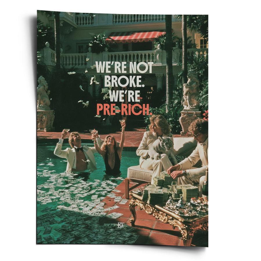 Not Broke Pre-Rich - Poster – front