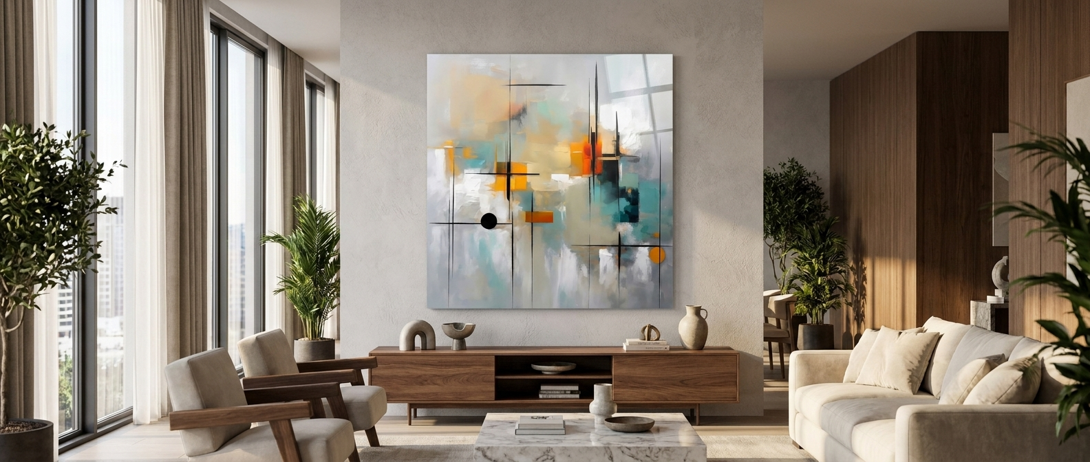 DOTCOMCANVAS Dreams Align Acrylglas Banner