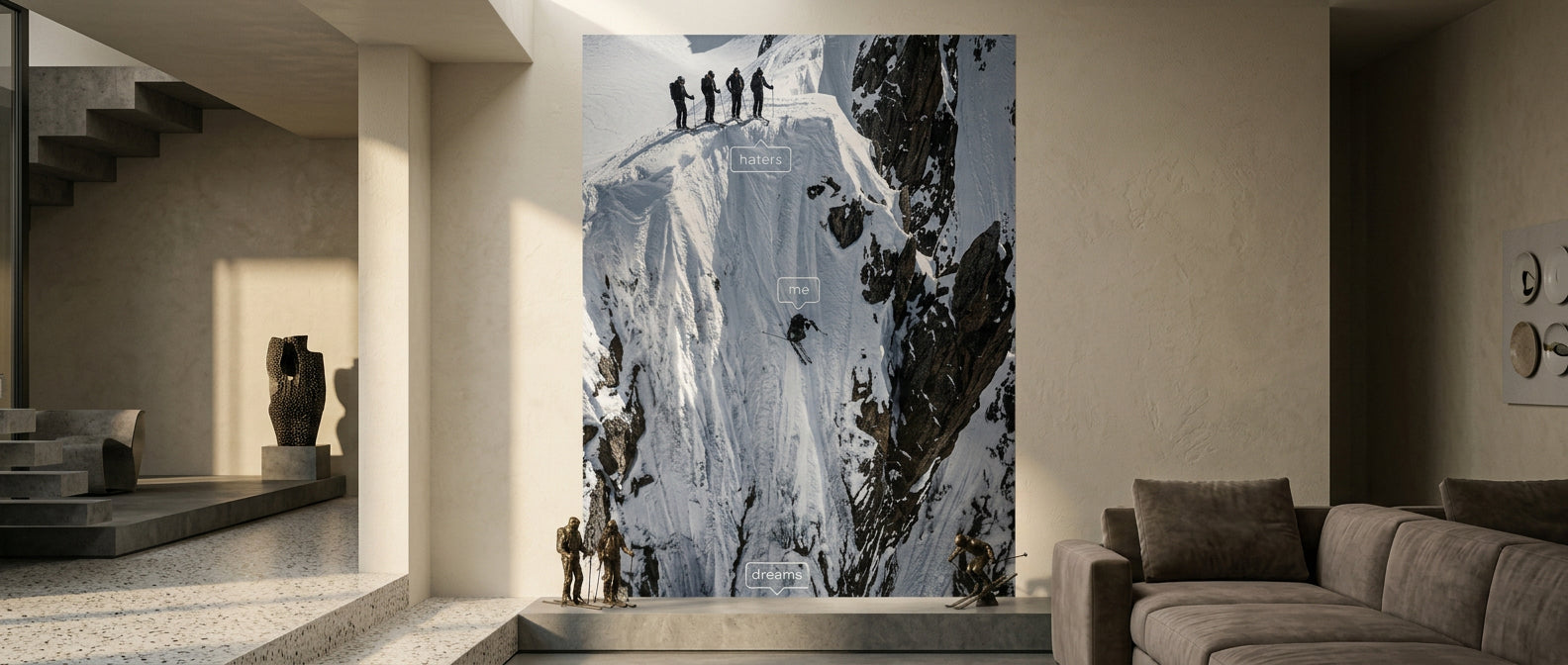 DOTCOMCANVAS Me & Dreams Poster Banner