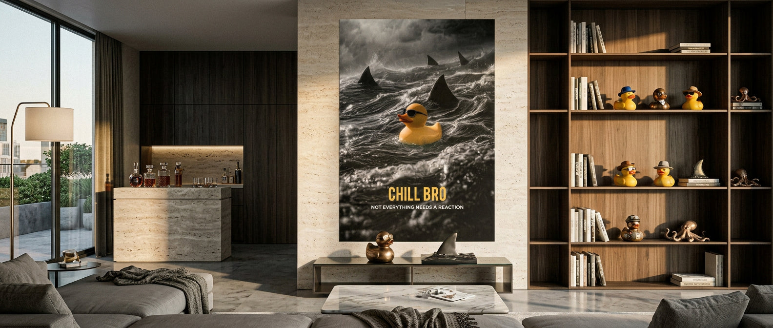 Chill Bro Poster Website Banner