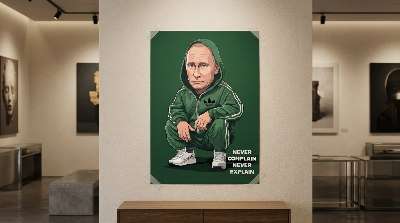 Putin Swag Poster Banner