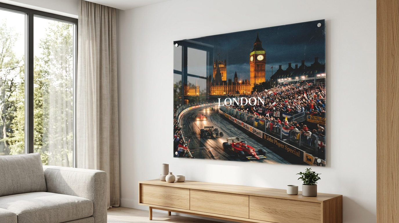 3606 London F1 - Acryl Banner