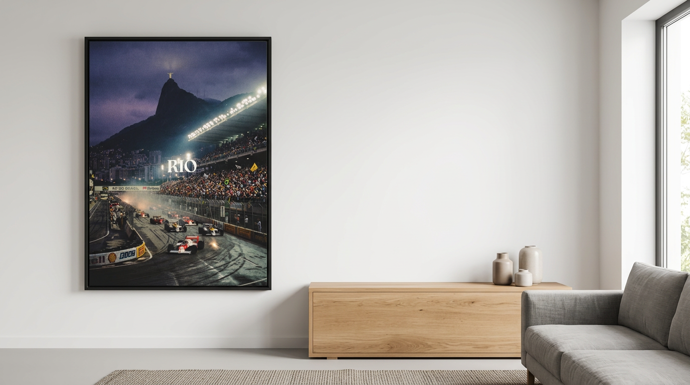 3609 Rio F1 - Canvas Banner