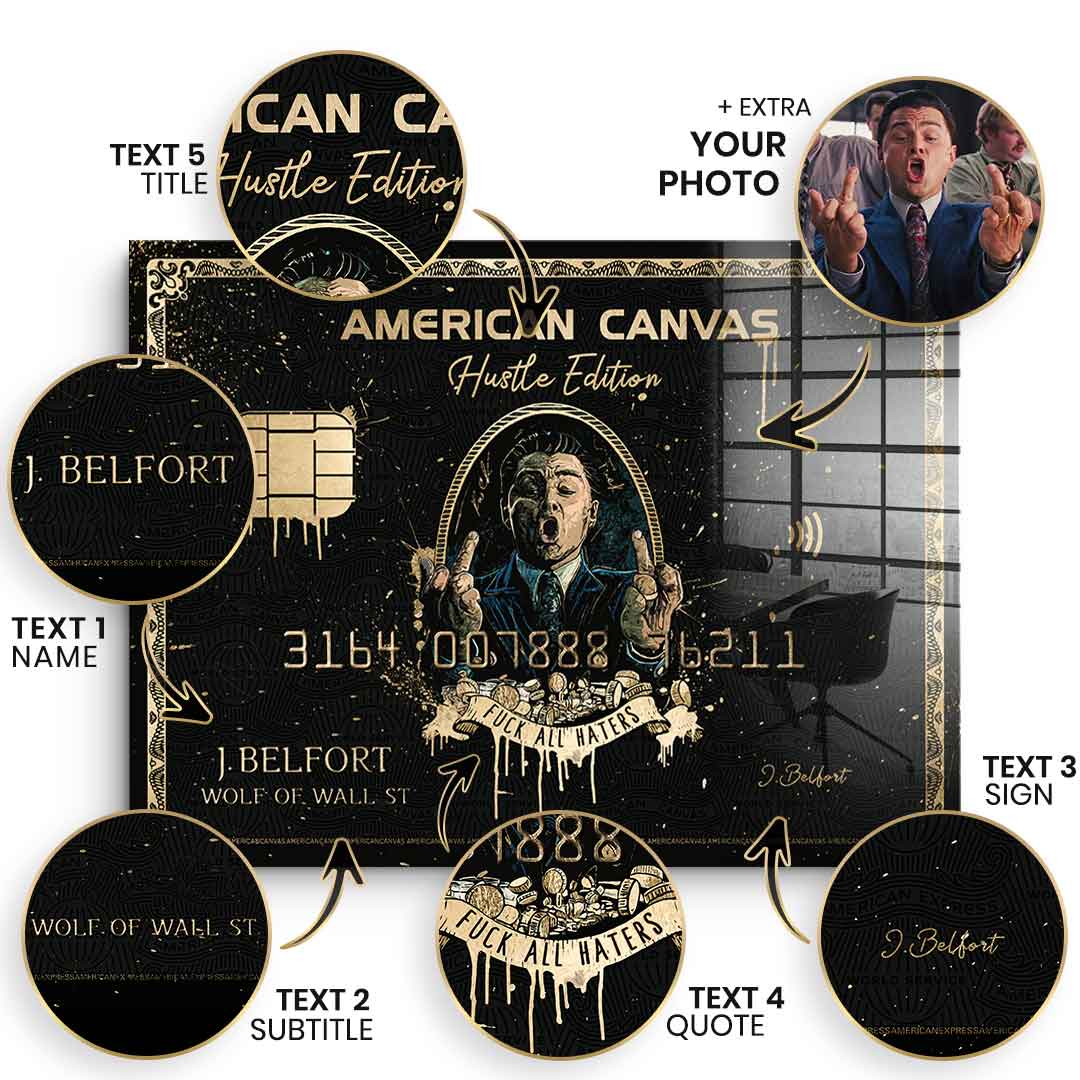 Royal American Canvas - Personalisierbar