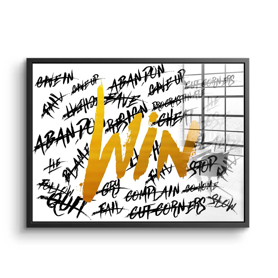 DOTCOMCANVAS 24K Feingold Bild Win - 24K Feingold