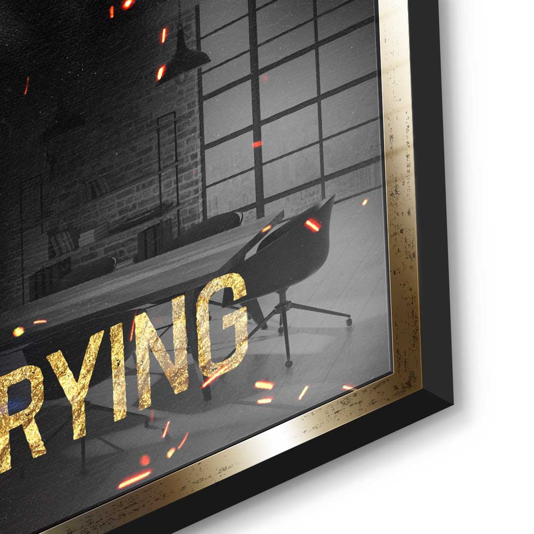 DOTCOMCANVAS 24K Feingold Bild Get rich Ansicht
