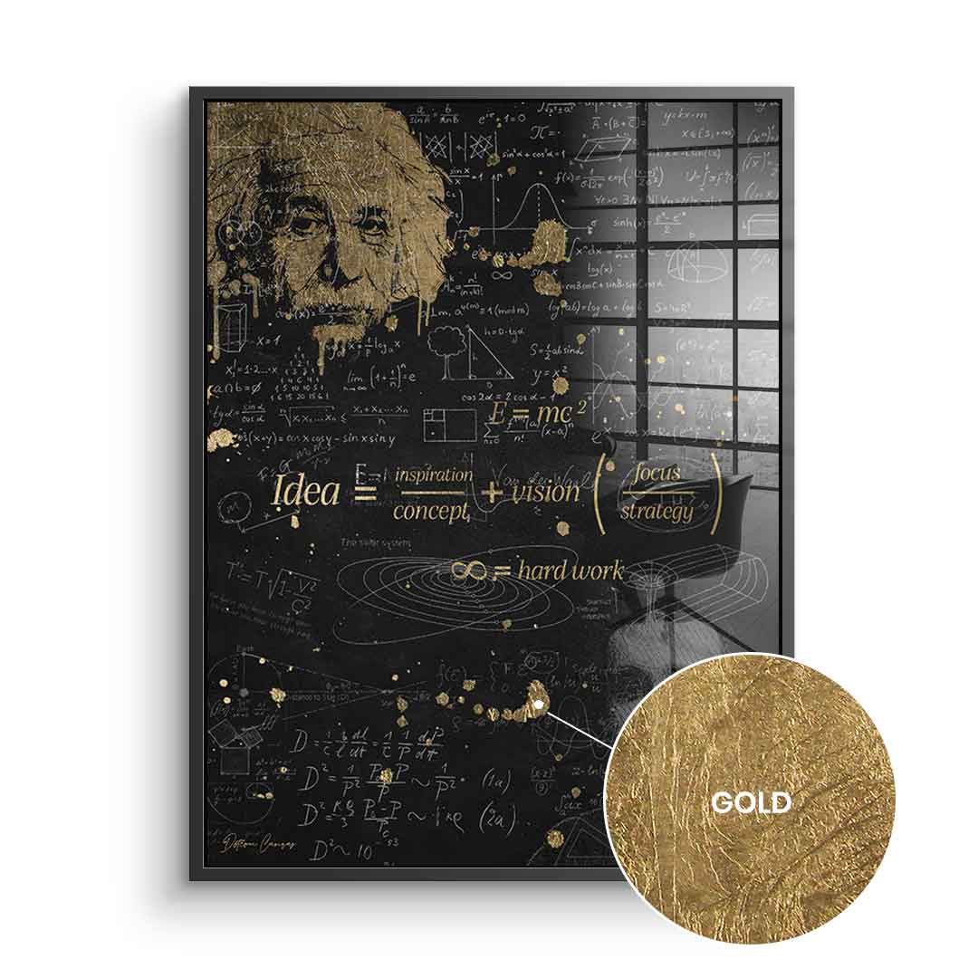 DOTCOMCANVAS 24K Feingold Bild Idea - 24K Feingold
