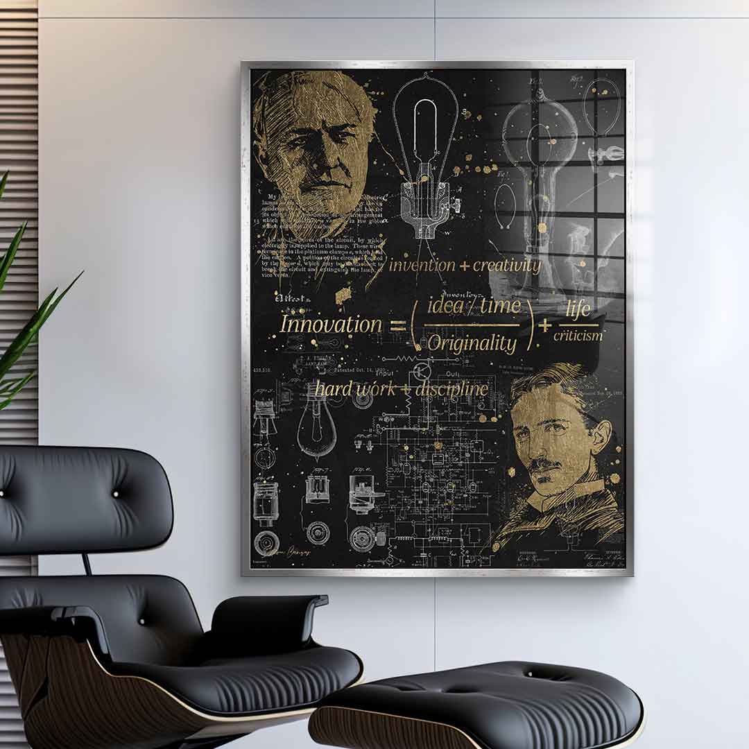 DOTCOMCANVAS 24K Feingold Bild Innovation - 24K Feingold