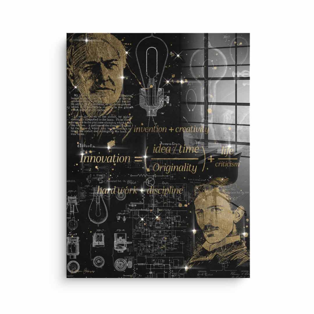 DOTCOMCANVAS 24K Feingold Bild Innovation - 24K Feingold