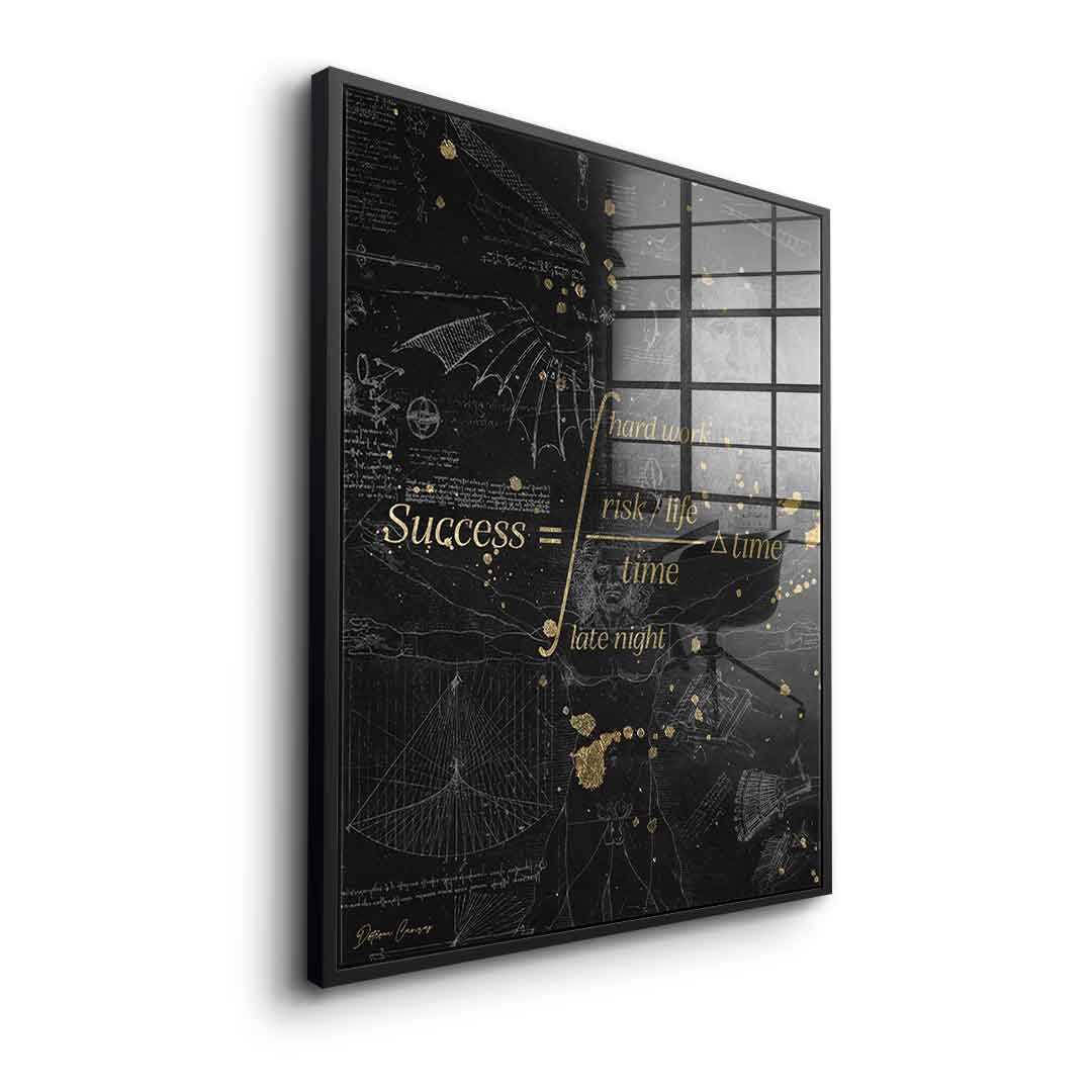 DOTCOMCANVAS 24K Feingold Bild Success - 24K Feingold
