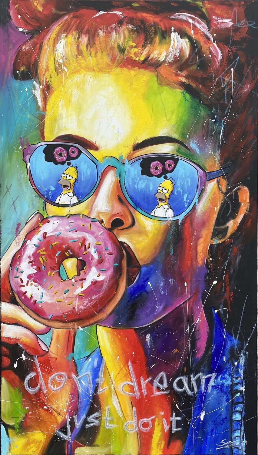 Dont Dream – Original-Gemälde von Sabrina Seck