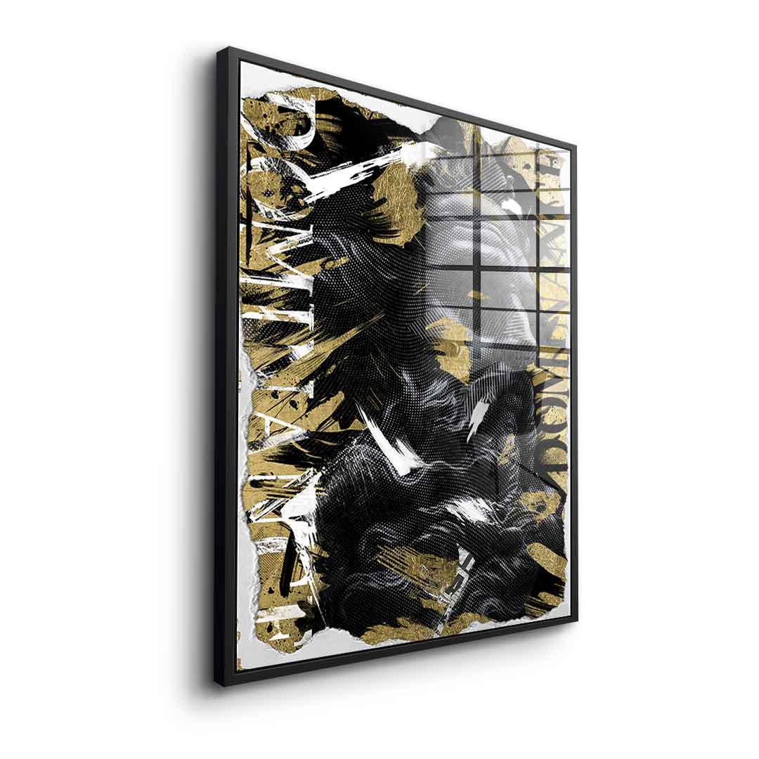 DOTCOMCANVAS 24K Feingold Bild Luxury Zeus - 24K Feingold