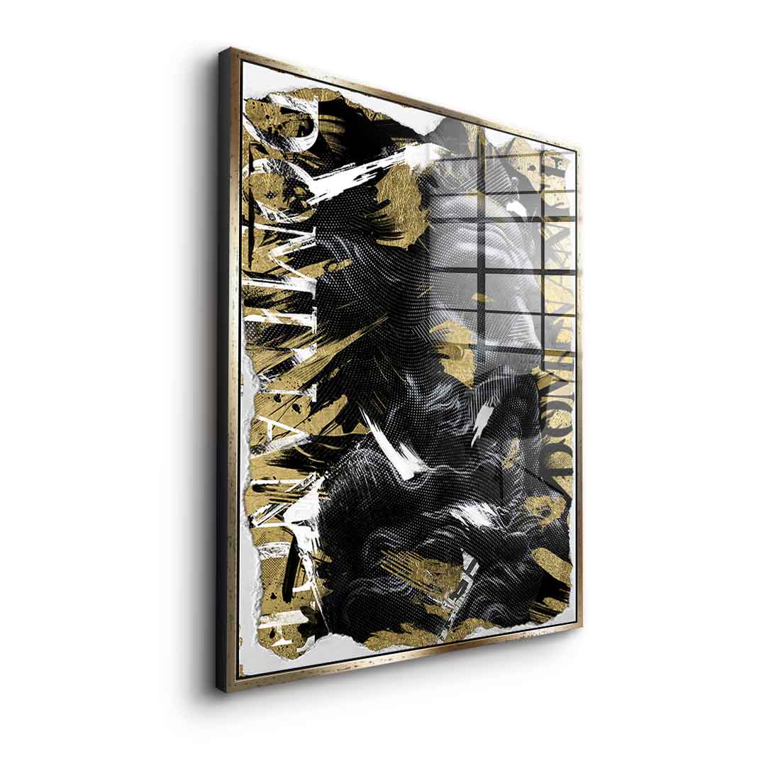DOTCOMCANVAS 24K Feingold Bild Luxury Zeus - 24K Feingold