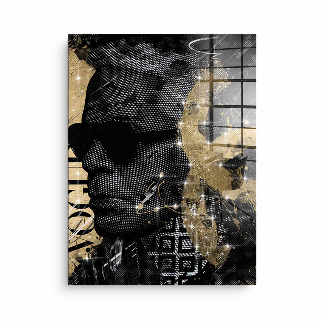 DOTCOMCANVAS 24K Feingold Bild Luxury Karl - 24K Feingold