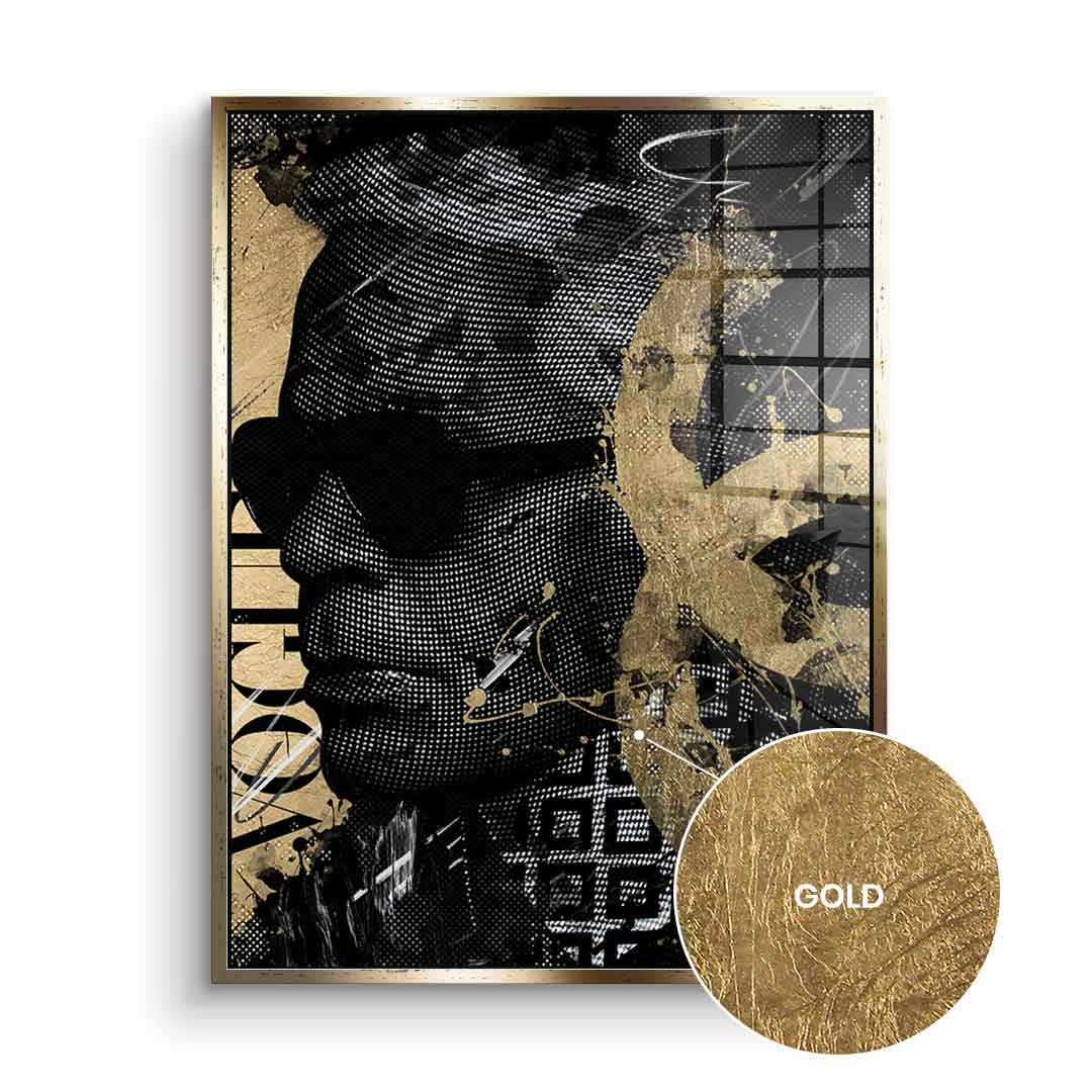 DOTCOMCANVAS 24K Feingold Bild Luxury Karl - 24K Feingold