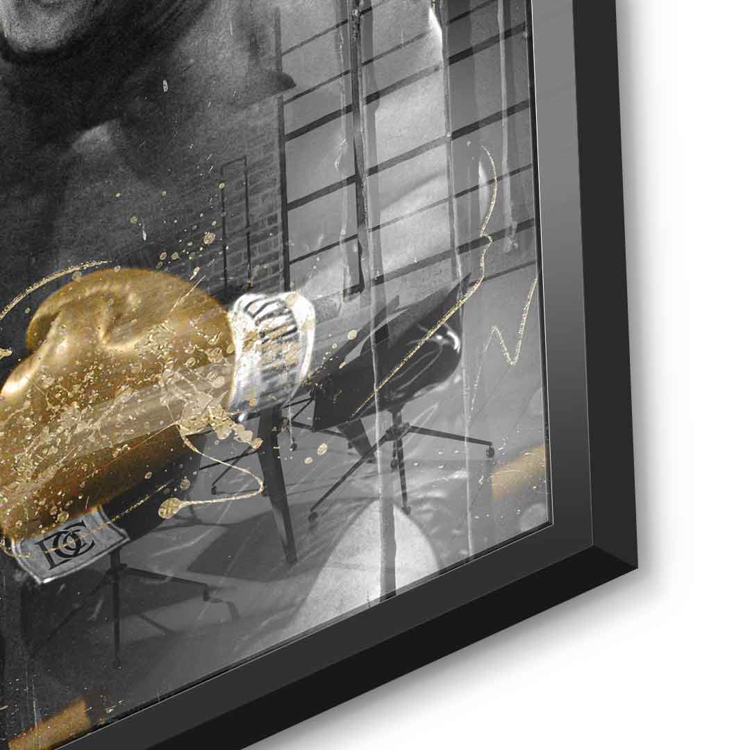 DOTCOMCANVAS 24K Feingold Bild Billionaire Fight - 24K Feingold