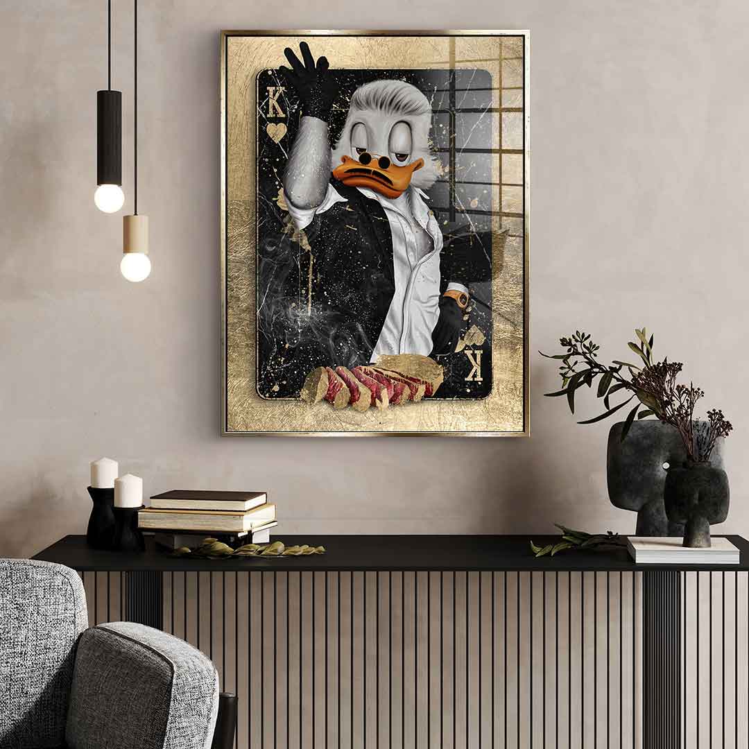 DOTCOMCANVAS 24K Feingold Bild Nusret Duck - 24K Feingold