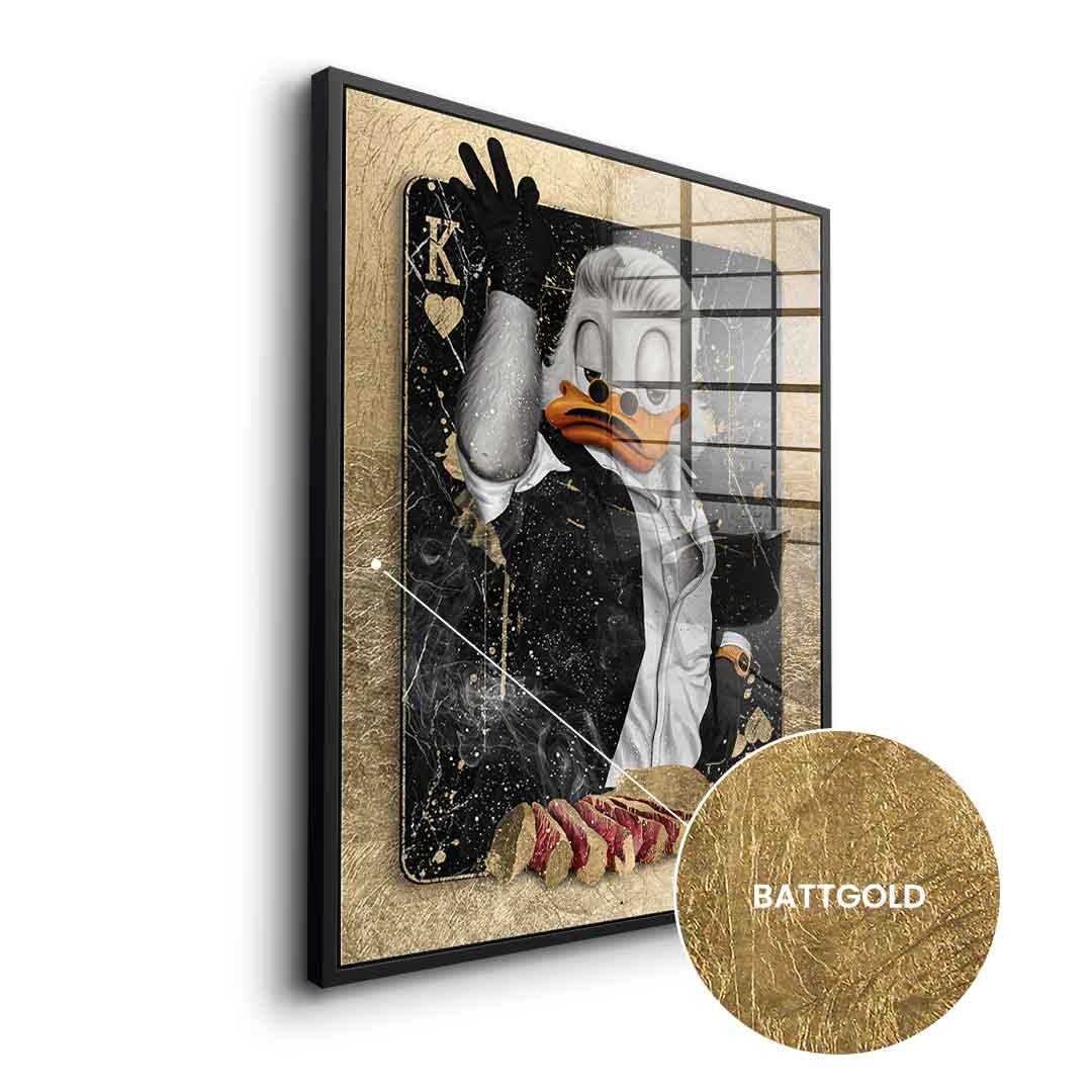 DOTCOMCANVAS 24K Feingold Bild Nusret Duck - 24K Feingold