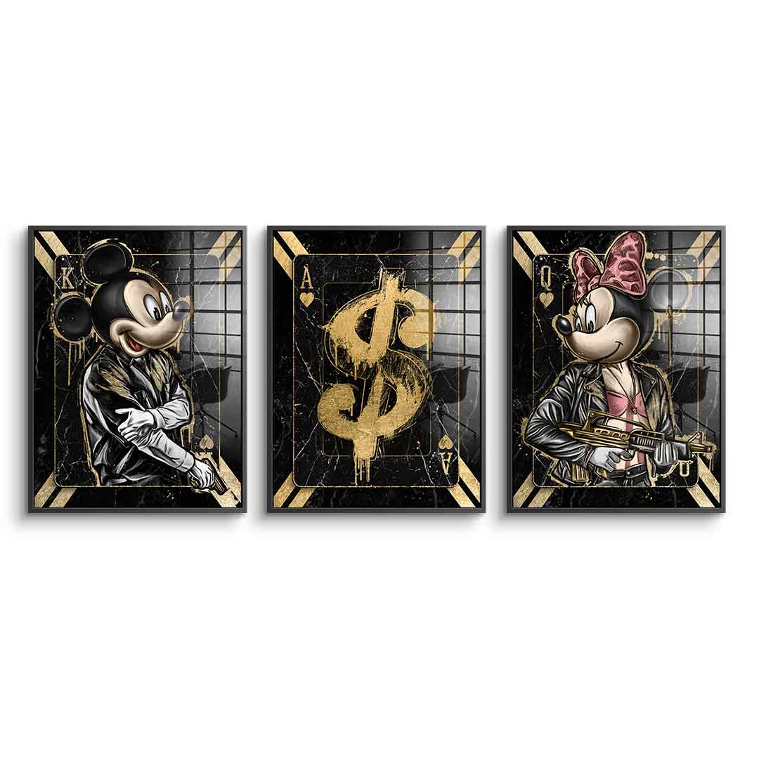 Gangster Card - Acrylic glass 3x