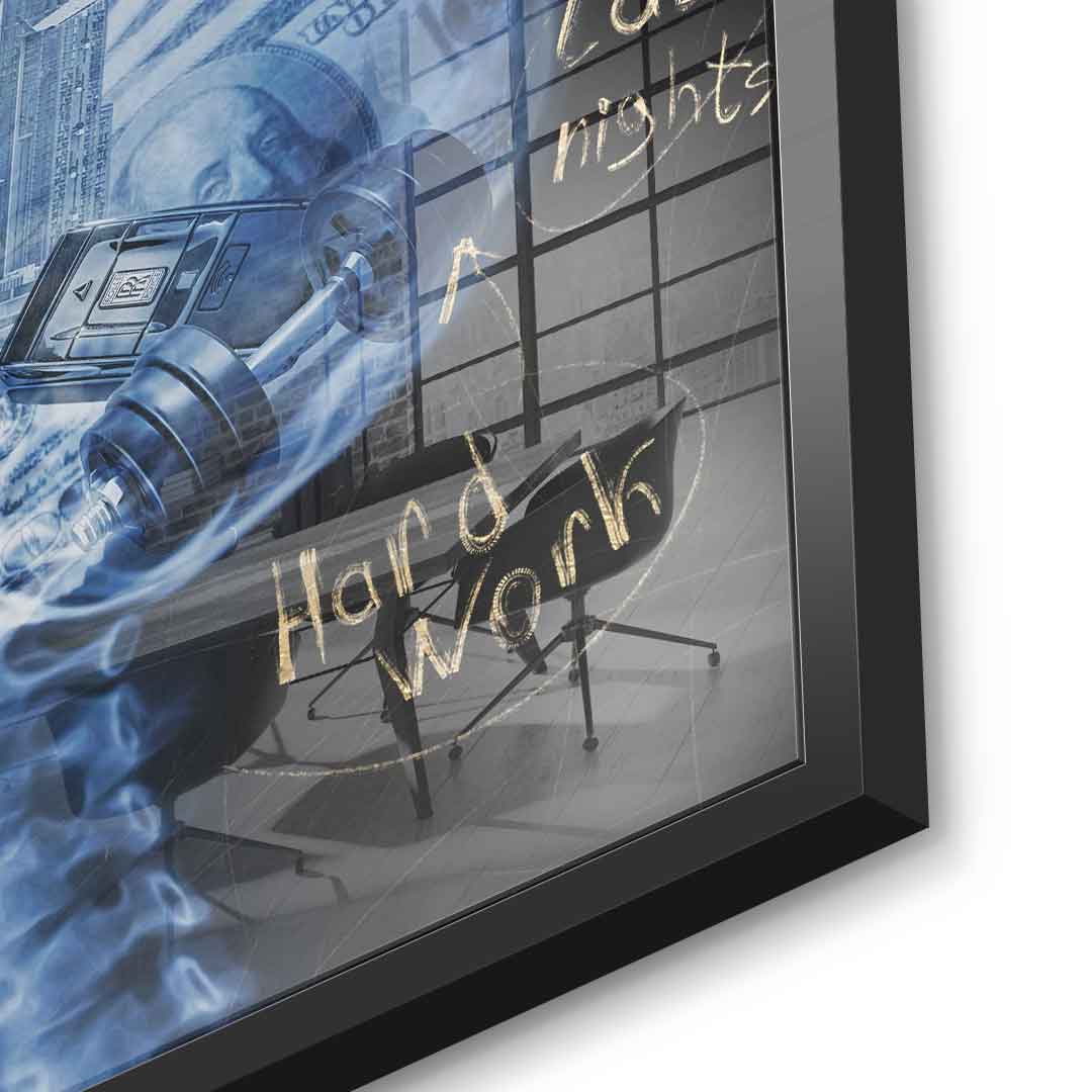 DOTCOMCANVAS 24K Feingold Bild X-RAY - 24K Feingold