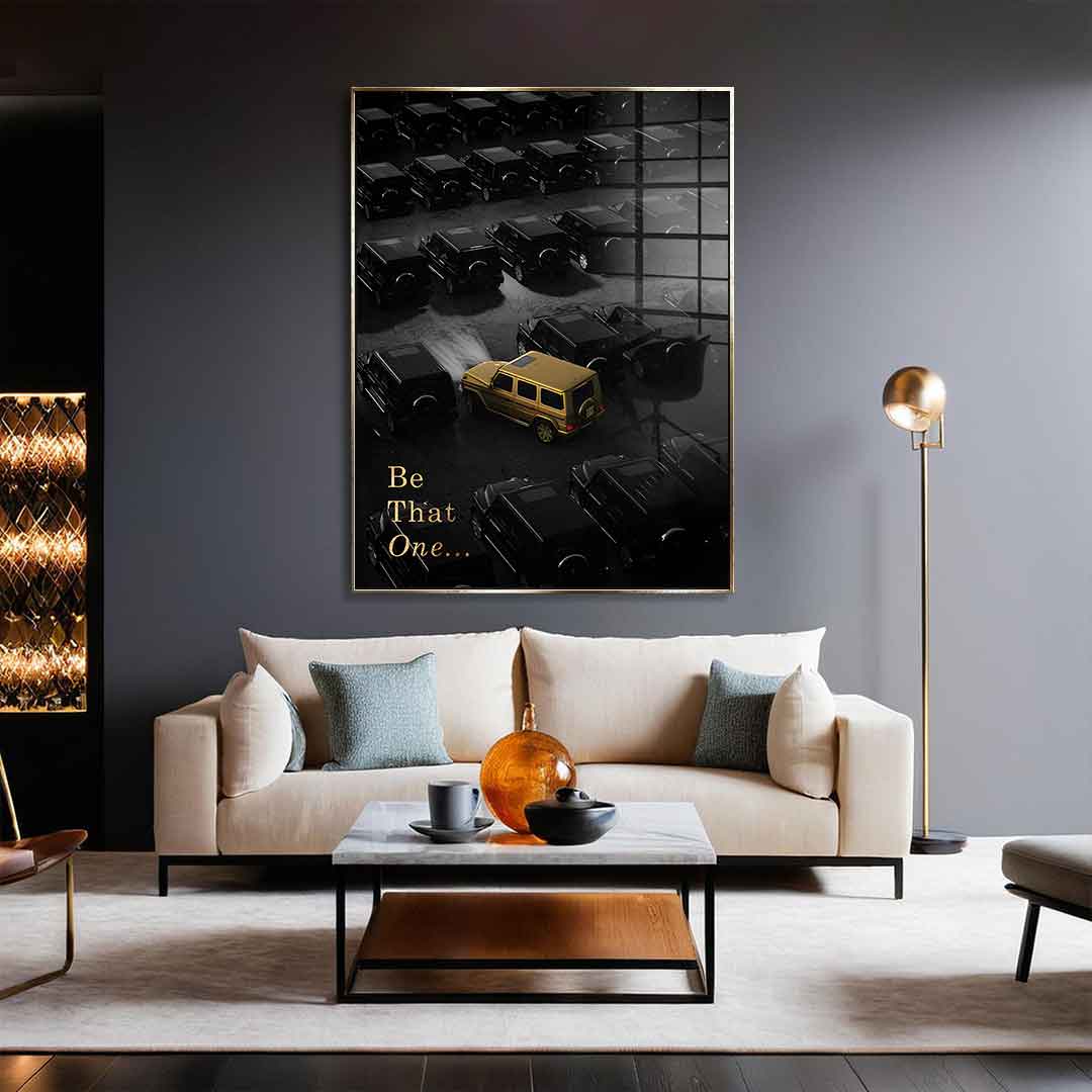 DOTCOMCANVAS 24K Feingold Bild Be That One - 24K Feingold