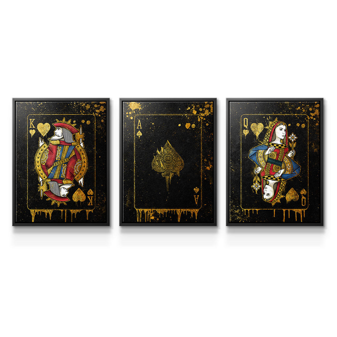Gold Card - Leinwand 3x