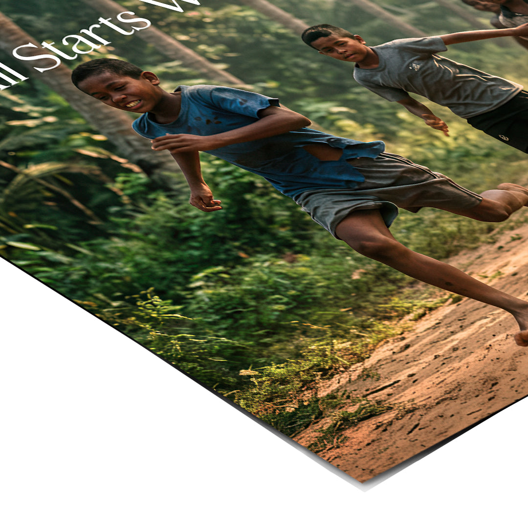 Dream Track and Field Poster Ecken-Detail