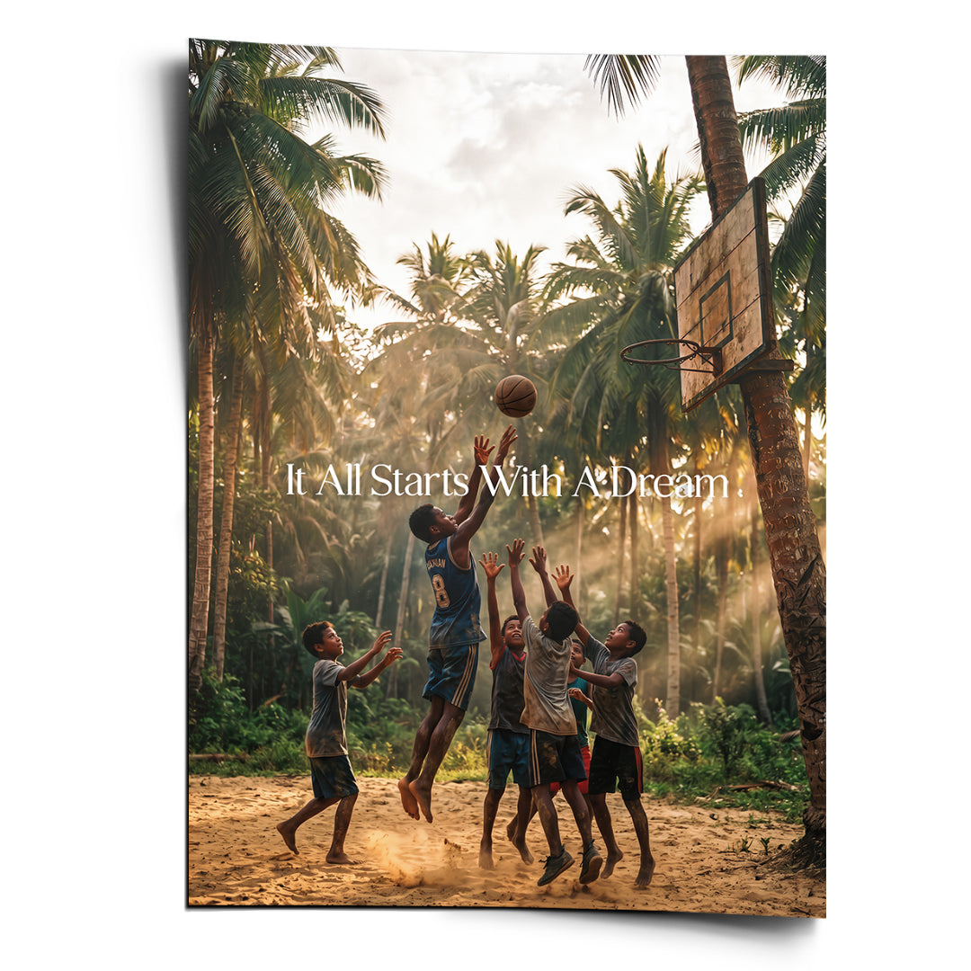 Dream Basketball Poster front