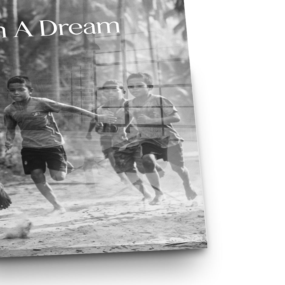 Dream Track and Field Schwarzweiß Echtheitszertifikat