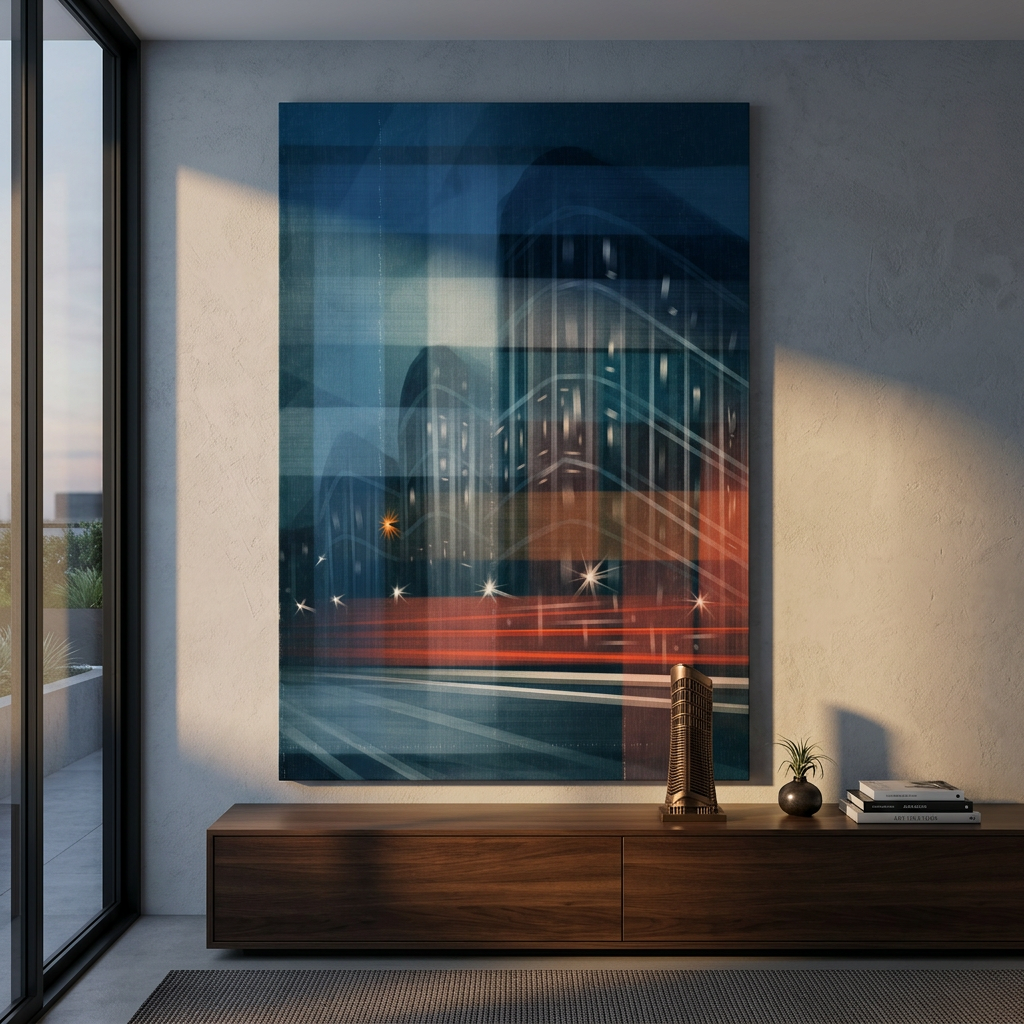 Leinwandbild im Wohnzimmer