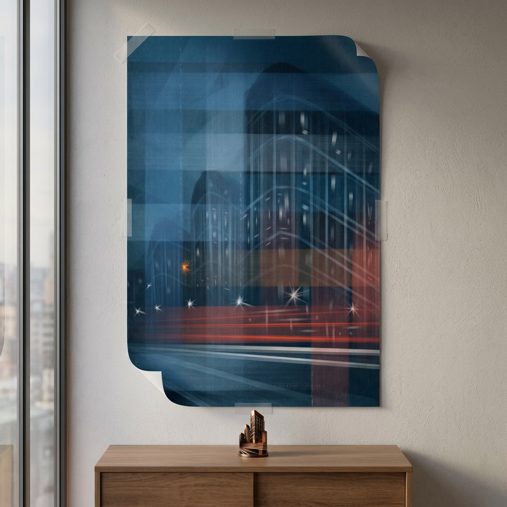 Poster im Wohnzimmer