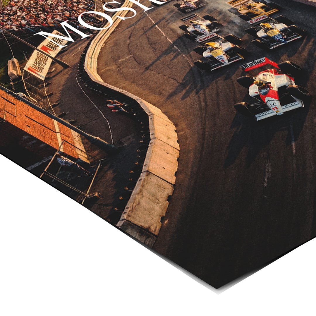 DOTCOMCANVAS Moscow F1 Poster Corner Detail