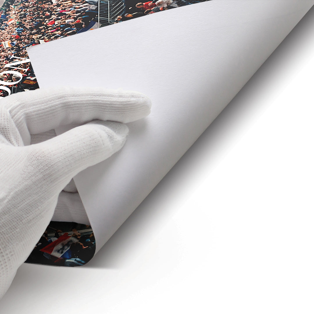 DOTCOMCANVAS London F1 Poster Echtheitszertifikat