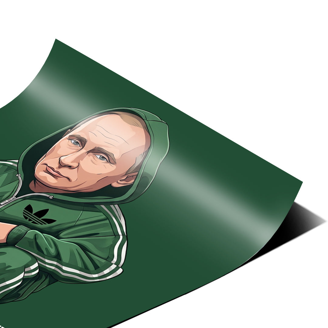 Putin Swag Poster Eckdetail