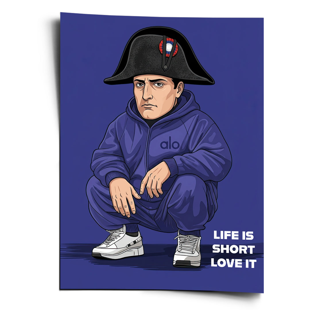 Napoleon Swag Poster Frontalansicht