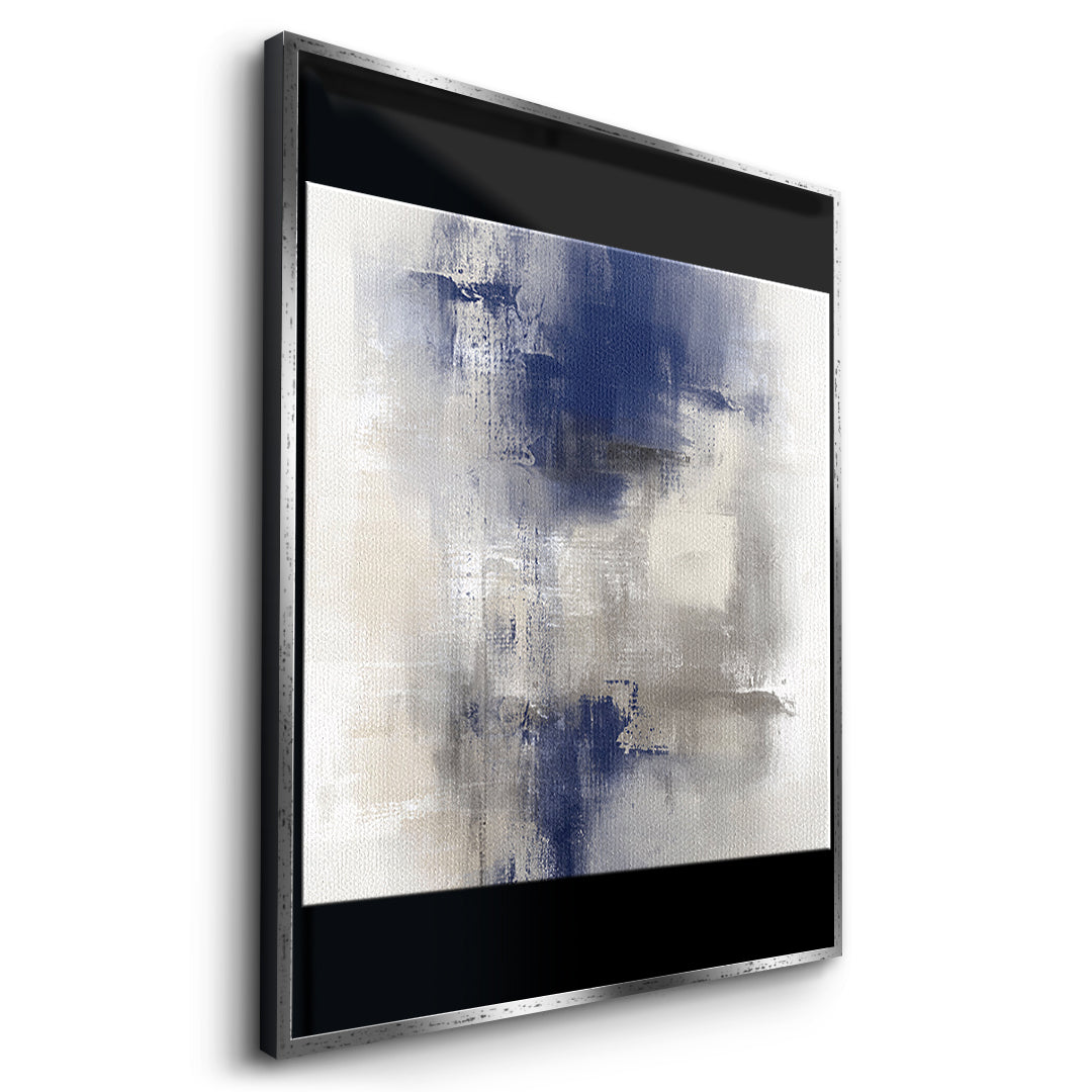 DOTCOMCANVAS Something Leinwandbild side Silberner Rahmen