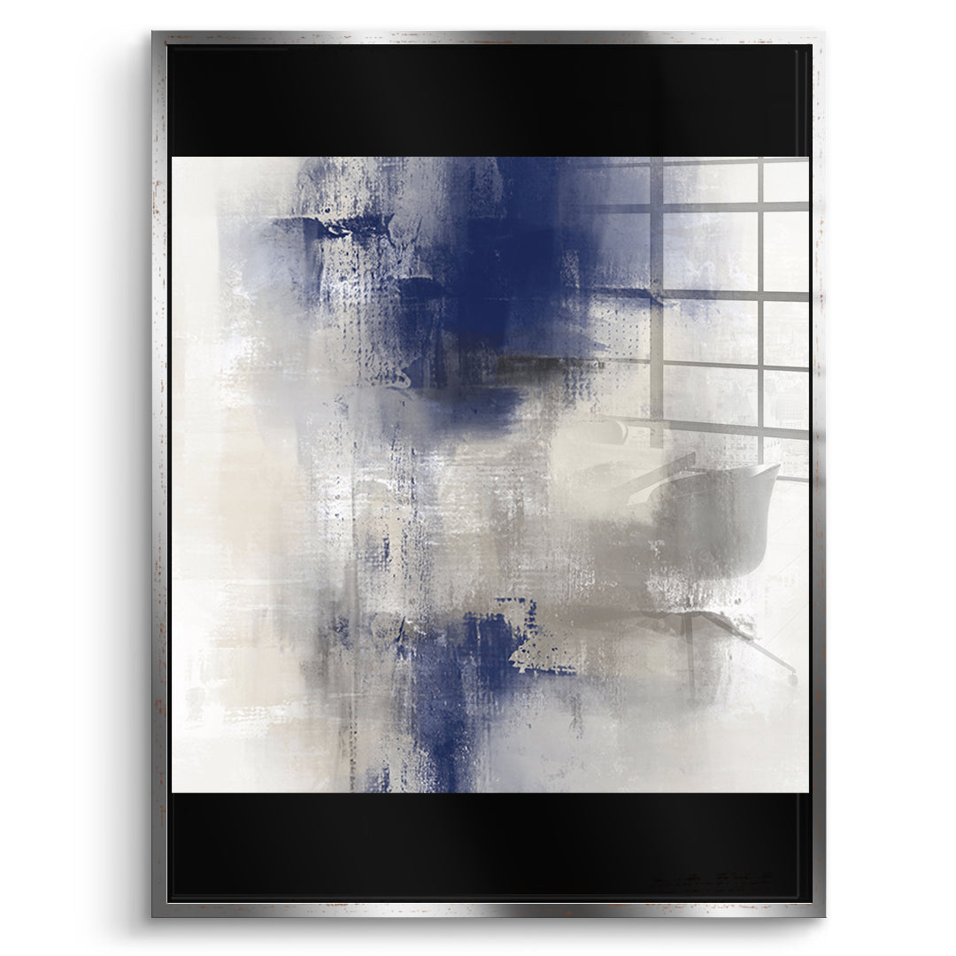 DOTCOMCANVAS Something Acrylglasbild front Silberner Rahmen