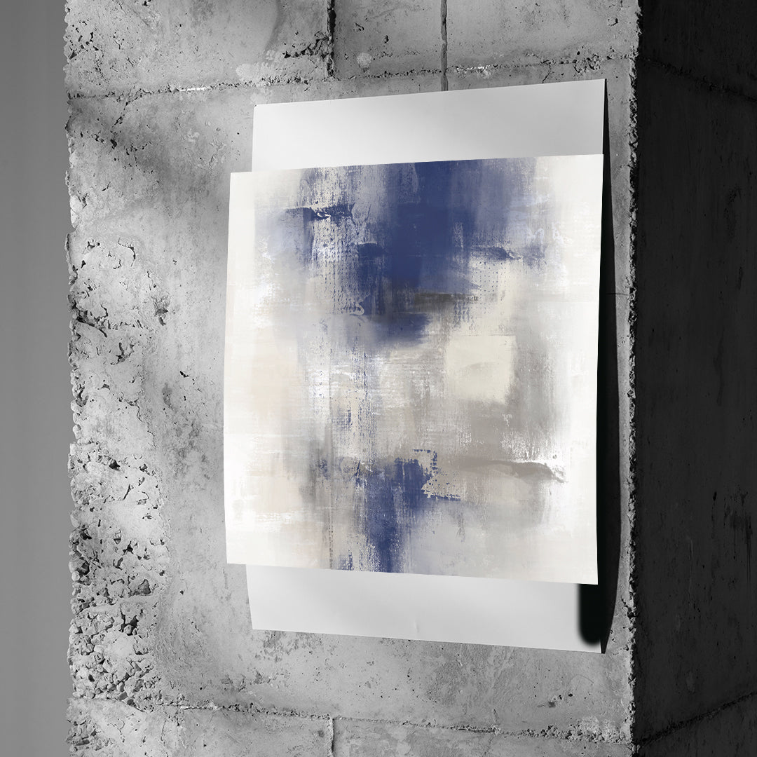 DOTCOMCANVAS Something Poster Beton Wand