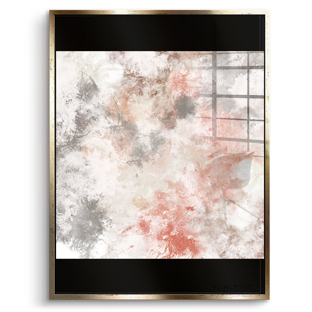 DOTCOMCANVAS Still, not empty Acrylglasbild Vorderansicht Goldener Rahmen