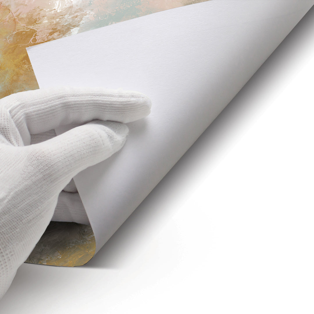 DOTCOMCANVAS A place unspoken Poster Echtheitszertifikat