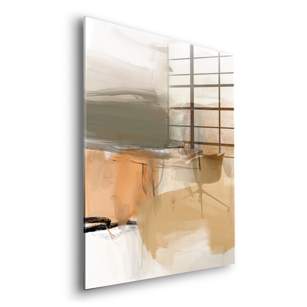 DOTCOMCANVAS Close To My Chest 01 Acrylglasbild Seitenansicht Ohne Rahmen