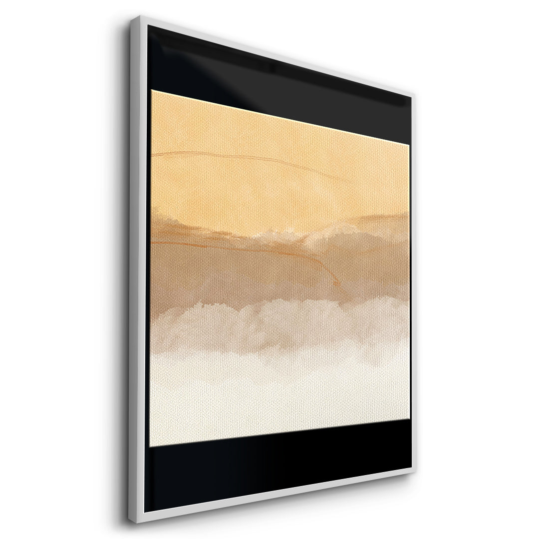DOTCOMCANVAS In soft time Leinwandbild Seitenansicht mit weißem Rahmen