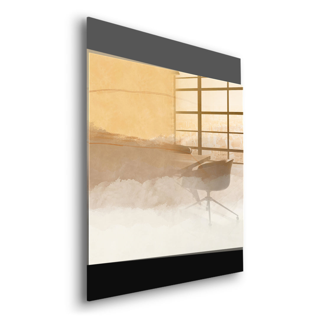 DOTCOMCANVAS In soft time Acrylglasbild Seitenansicht ohne Rahmen