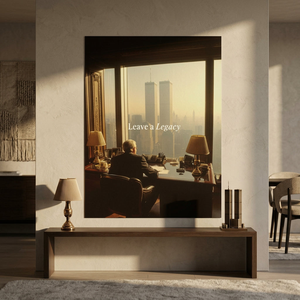 DOTCOMCANVAS Leave a Legacy Poster – Wohnraum Ambiente