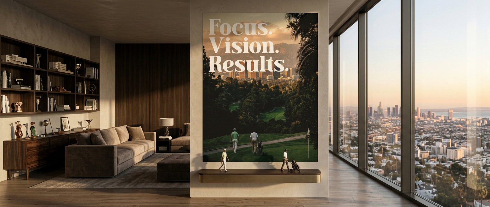 Focus. Vision. Results. Poster Banner